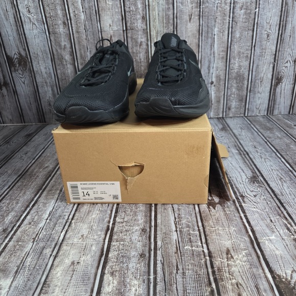 Nike Men\'s Legend Essential 3 Next Nature Black DM1120 007 Size 14